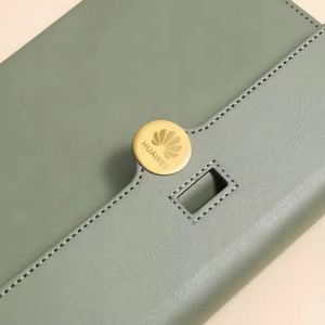 Ensemble de carnet en cuir PU de luxe de haute qualité avec gourde isotherme, logo personnalisé, agenda d'affaires, nouvelles idées de produits, coffret cadeau - Product Image 2