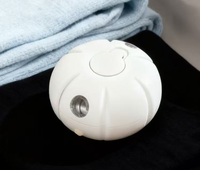 Diffuseur d'huiles essentielles USB mini en forme de citrouille, diffuseur de parfum sans flamme longue durée pour usage intérieur