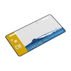 ป้ายทะเบียนตกแต่งพิมพ์ลายสะพานเอมม่า คูราโซ แบบกำหนดเอง รับทำงานศิลปะฟรี รับผลิตแบบ OEM ป้ายทะเบียนแบบพิเศษ - Product Image 2