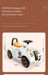Scooter électrique tout-terrain rechargeable pour enfants à 4 roues, <span class=keywords><strong>voiture</strong></span> à batterie pour bébé de 1 à 7 ans - Product Image 6