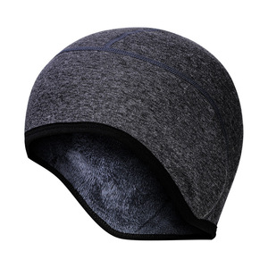 Bonnet thermique polaire d'hiver coupe-vent avec protection intégrale des oreilles, respirant et extensible, pour vélo de route, VTT, moto, ski - Product Image 1