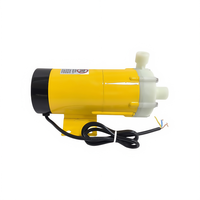 Pompe à eau en plastique PVDF de qualité industrielle 65/90W Mini pompe à entraînement magnétique résistante à la Corrosion pour la gravure de PCB