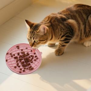 Nouveaux modèles Tapis de nourriture lente pour chien multifonctionnel écologique avec logo personnalisé en silicone, sûr pour une utilisation en extérieur - Product Image 6