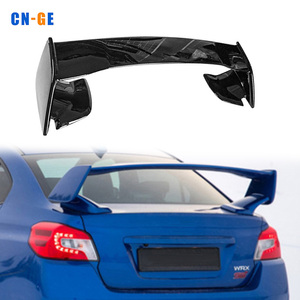 Alerón Trasero de Plástico ABS de Alta Calidad CNGE en Negro Brillante o Imprimado para Subaru <span class=keywords><strong>Impreza</strong></span> WRX <span class=keywords><strong>STI</strong></span> 2008-2021 - Product Image 1