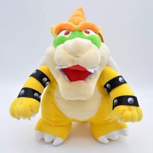 Peluche Grande de Bowser, Muñeco de Peluche Amarillo, Azul, Verde y Gris - Figura de Peluche Suave de Super Mario - Product Image 1