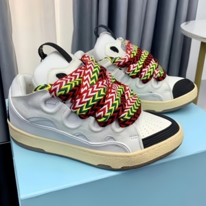 LVN 2026 <b>Top</b> Quality Designer Shoes Comfortable Unisex Sneakers Luxurious graffiti design Lanvine Sneakers Curb Chunky - Product Image 3