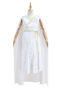 Costume de personnage de télévision pour filles d'Halloween, robe de performance de tunique romaine antique de la mythologie grecque - Product Image 2
