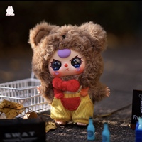 Boîte mystère Baby Three Little Cutie, jouet en peluche doux et mignon, corps de robot à l'échelle 1/12