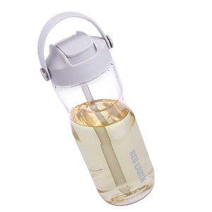 Botella de Agua Deportiva y de Viaje, TRITAN, Libre de BPA, Plástico Transparente, Nueva, Personalizada, para Gimnasio - Product Image 5