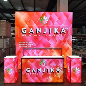 Custom 10x10 Trade Show Stand Lightbox in alluminio retroilluminato Expo Display espositivo modulare Design Stand per campioni - Product Image 6