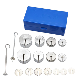 Juego de pesas de prueba Veidt E1 E2 F2 M1 de 200g para balanza analítica de laboratorio, textiles y pesas de ranura E1 E2 F2 M1 de 200g - Product Image 5