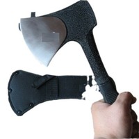 Haches et hachettes originales authentiques en gros, haches de pompier, haches de camping et de sauvetage avec manche en acier et lame en acier à outils