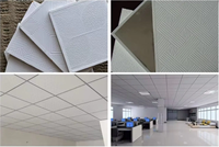 Plafond décoratif en plaques de plâtre 2027 – Design de plafond en PVC pour la maison – Dalles de plafond en plâtre recouvertes de PVC