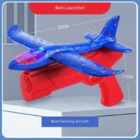 Jouets lanceurs de planeurs en mousse souple pour l'extérieur, certifiés EN71, 50-100fps, pour les 14 ans et plus