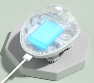 Masajeador Eléctrico Automático para Mascotas, Tipo Pulpo, con 4 Cabezales Giratorios, 3 Modos, Multiposición, Portátil, para Cuero Cabelludo - Product Image 4