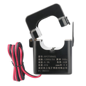 Разделенный сердечник <span class=keywords><strong>CT</strong></span> OPCT50AGL трансформатор тока Диапазон измерения 200-120A большой размер зажим на <span class=keywords><strong>CT</strong></span> для измерения выходного сигнала 5A 1A - Product Image 1