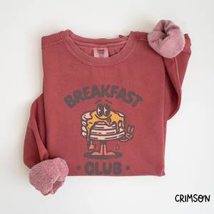 Sudadera Oversize Retro Gráfica Estética Bohemio Vintage Comfort Colors para Club de Desayuno OEM ODM Grunge Hippie - Product Image 5
