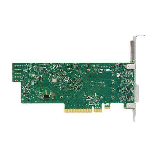 New Model Broadcom 9600-8i8e 9600-8i8ePCIe 4.0 X8 8-port Int & 8-port Ext Tri-Mode Enhanced HBA