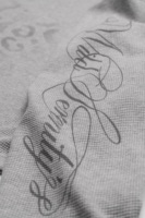 T-shirts décontractés à manches longues pour hommes, coupe ample, col rond, en tricot gaufré, imprimé léopard dégradé, style streetwear américain, collection automne