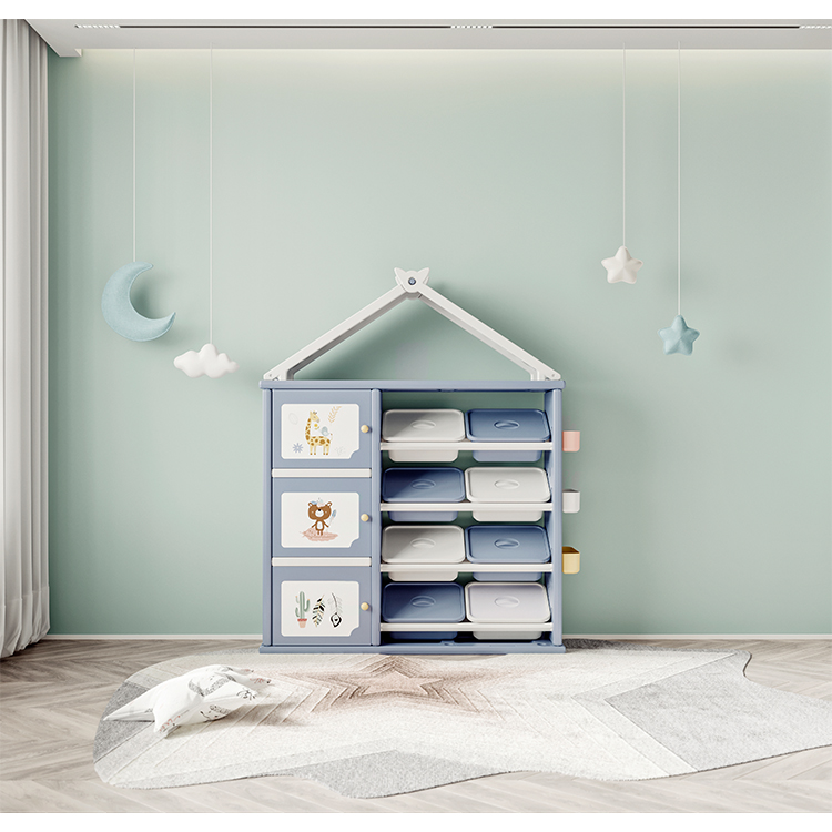 ChowChow kids plastic toy rack shelf