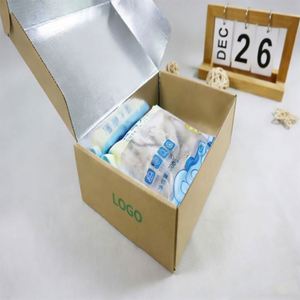 Factory Direct Custom Logo High-End Portable Thermal Insulated <b>Paper</b> Aircraft Box Aluminum Foil Reusable Personalised - Product Image 1