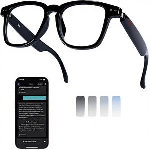 MNVOEQ Gafas de Traducción Inteligente Inalámbricas con IA para Hombres/Mujeres, Altavoces/Traducción en Más de 140 Idiomas - Product Image 1