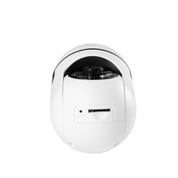 Kamera CCTV HD Pintar Mini Portabel WiFi PTZ untuk Dalam Ruangan, Sensor CMOS 2MP, Penglihatan Malam 20m untuk Keamanan Rumah