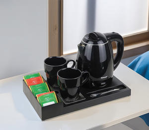 Honeyson отель Электрический чайник из нержавеющей стали и приветствованный отель Электрический поднос - Product Image 6