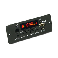 Nueva Placa Amplificadora Bluetooth LMS 2*5W 5V con Decodificación sin Pérdidas, Decodificador MP3, Función de Micrófono con Cable/Inalámbrico para Audio Multimedia