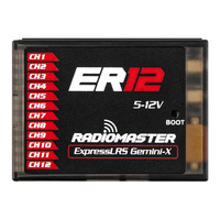 RadioMaster ER12 PWM - Récepteur double bande GEMINI et GEMINI-X