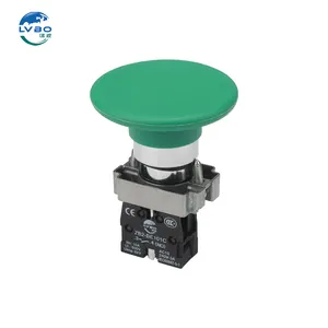 LVBO champignon autobloquant vert rouge XB2-BS bouton d'arrêt d'urgence antidéflagrant interrupteur de commande ouverture 30mm