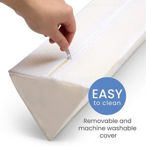Barandilla de Seguridad Extra Larga de Espuma para Niños Pequeños y Niños con Cubierta Impermeable Antideslizante y Lavable a Máquina, Paquete de 2 - Product Image 6