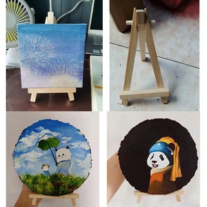 Nhà Máy Cung Cấp 18*24 Cm Bằng Gỗ Giá Vẽ Tranh Hiển Thị Nhỏ Giá Vẽ Trên Bàn - Product Image 2