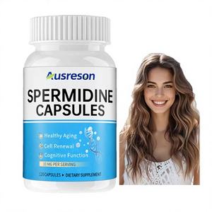 Cápsulas de espermidina Ausreson Extracto de germen de trigo 1% PQQ Soporta suplementos saludables Cápsulas de espermidina - Product Image 1