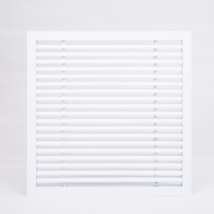 आधुनिक वर्ग डिजाइन एल्यूमीनियम मिश्र धातु लाउवर्स ताजा वायु प्रवेश सजावटी रजिस्टर और एयर वेंटिलेशन के लिए ग्रिल - Product Image 1