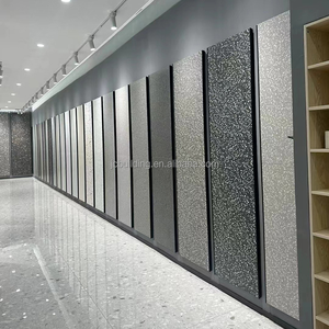 Piastrelle Effetto Terrazzo 24x48 60x120cm, Materiale Decorativo per Pareti, Piastrelle <span class=keywords><strong>in</strong></span> Ceramica Lucida Smaltata per Pavimenti - Product Image 4
