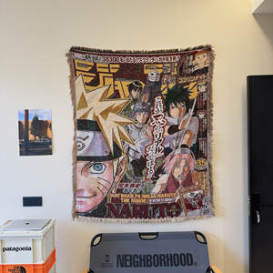 Nouvelle conception, couverture en polyester personnalisée, tapisserie tissée anime, jacquard, pour pique-nique, toutes saisons - Product Image 2