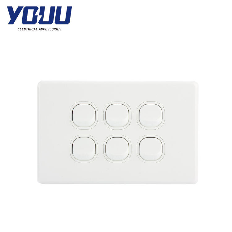 YOUU Factory Single Power Point 10A Electrical Australian Standard Wall Outlet Socket Switch