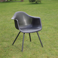 Youya — ensemble de table en rotin, plastique durable, chaise, style contemporain, bon marché, pour l'extérieur, pour grande famille