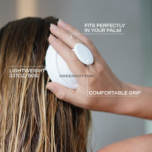 カスタムロゴ入りシリコン頭皮マッサージブラシ、シャンプーブラシ、頭皮マッサージツール、ヘアケアツール - Product Image 4