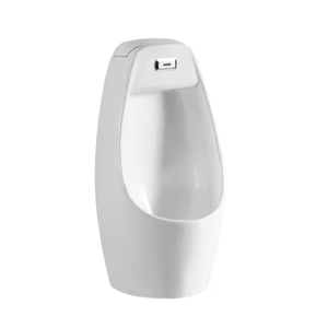 Chaozhou articles sanitaires de haute qualité en céramique capteur automatique <span class=keywords><strong>urinoir</strong></span> <span class=keywords><strong>mat</strong></span> émaillé couleur noire <span class=keywords><strong>urinoir</strong></span> mural suspendu pour salle de bain - Product Image 3