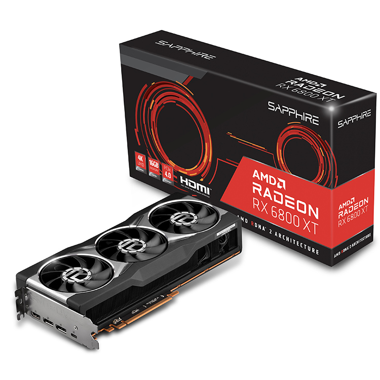 Sapphire AMD Radeon RX 6800 XT 16GB GDDR6 Graphics Card with