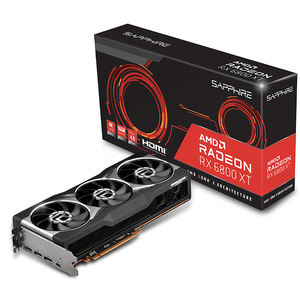 Carte graphique Sapphire <span class=keywords><strong>AMD</strong></span> Radeon RX <span class=keywords><strong>6800</strong></span> <span class=keywords><strong>XT</strong></span> 16 Go GDDR6 avec DirectX 12 Ultimate et <span class=keywords><strong>GPU</strong></span> RX <span class=keywords><strong>6800</strong></span> <span class=keywords><strong>XT</strong></span> 256 bits - Product Image 2