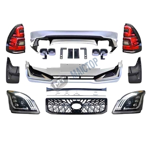 Accessoires de voiture Maictop Conversion Modellista Bodykit Facelift Pare-chocs avant arrière pour <span class=keywords><strong>toyota</strong></span> land cruiser <span class=keywords><strong>prado</strong></span> 120 2003-2009 - Product Image 2
