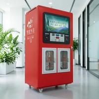 Máquina Expendedora de Agua Potable Purificada con Hidrógeno y Filtro de Ósmosis Inversa que Funciona con Monedas para Exteriores