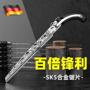Damascus Steel Hand Saw 12 In High Speed <b>Woodworking</b> Tree Cutting <b>Tool</b> - Product Image 4