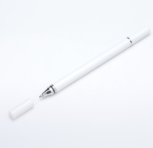Penna Touch 2 in 1 in Metallo con Punta Sostituibile e Penna a Sfera per iPhone e Tablet - Product Image 1