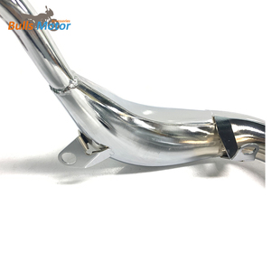 Tuyau d'échappement de moto en acier doux avec finition chromée pour 2019 ~ 2023 KTM 125SX 125XC 150SX <span class=keywords><strong>GASGAS</strong></span> MC125 TC125 - Product Image 5