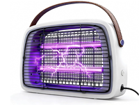 Pièges à insectes exclusifs transfrontaliers à LED haute puissance, à fixation murale, pour usage intérieur/extérieur, à choc électrique, indice IP33, garantie 1 an