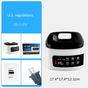 Depiladora de <span class=keywords><strong>parafina</strong></span> Pro inteligente, <span class=keywords><strong>calentador</strong></span> de cera, máquina de depilación con pantalla Lcd para uso doméstico - Product Image 6